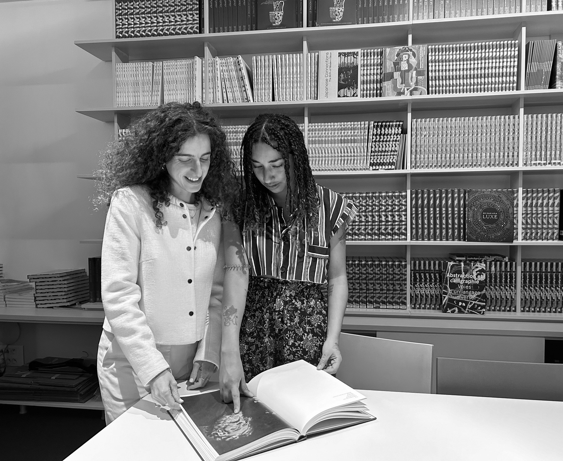 Charlotte Clergeau et Léa Karouby