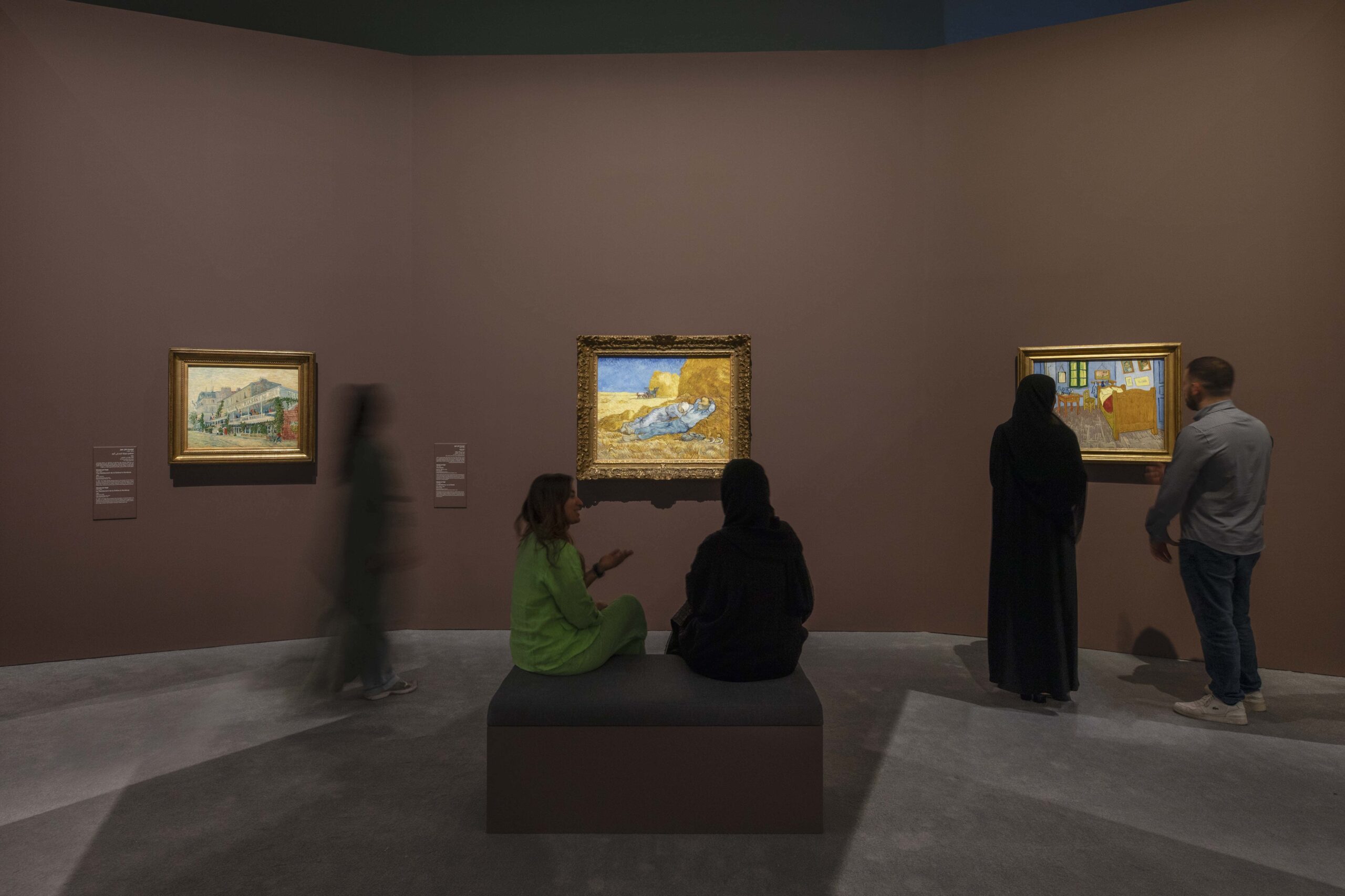 La salle Van Gogh Department of culture and tourism Abu Dhabi