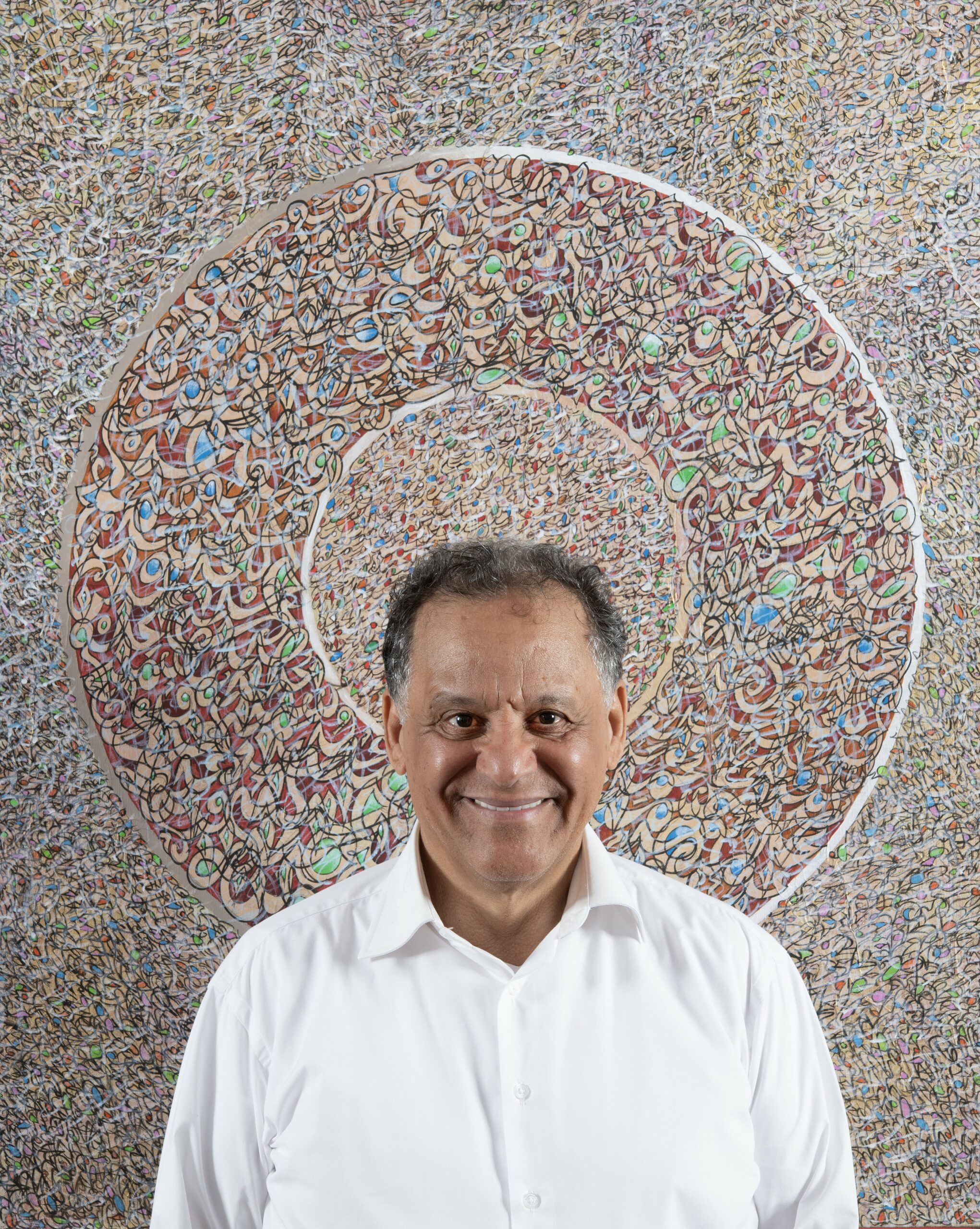 Mehdi Qotbi, visual artist and president of the Fondation natinale des musées du Maroc ©Harald Gottschalk